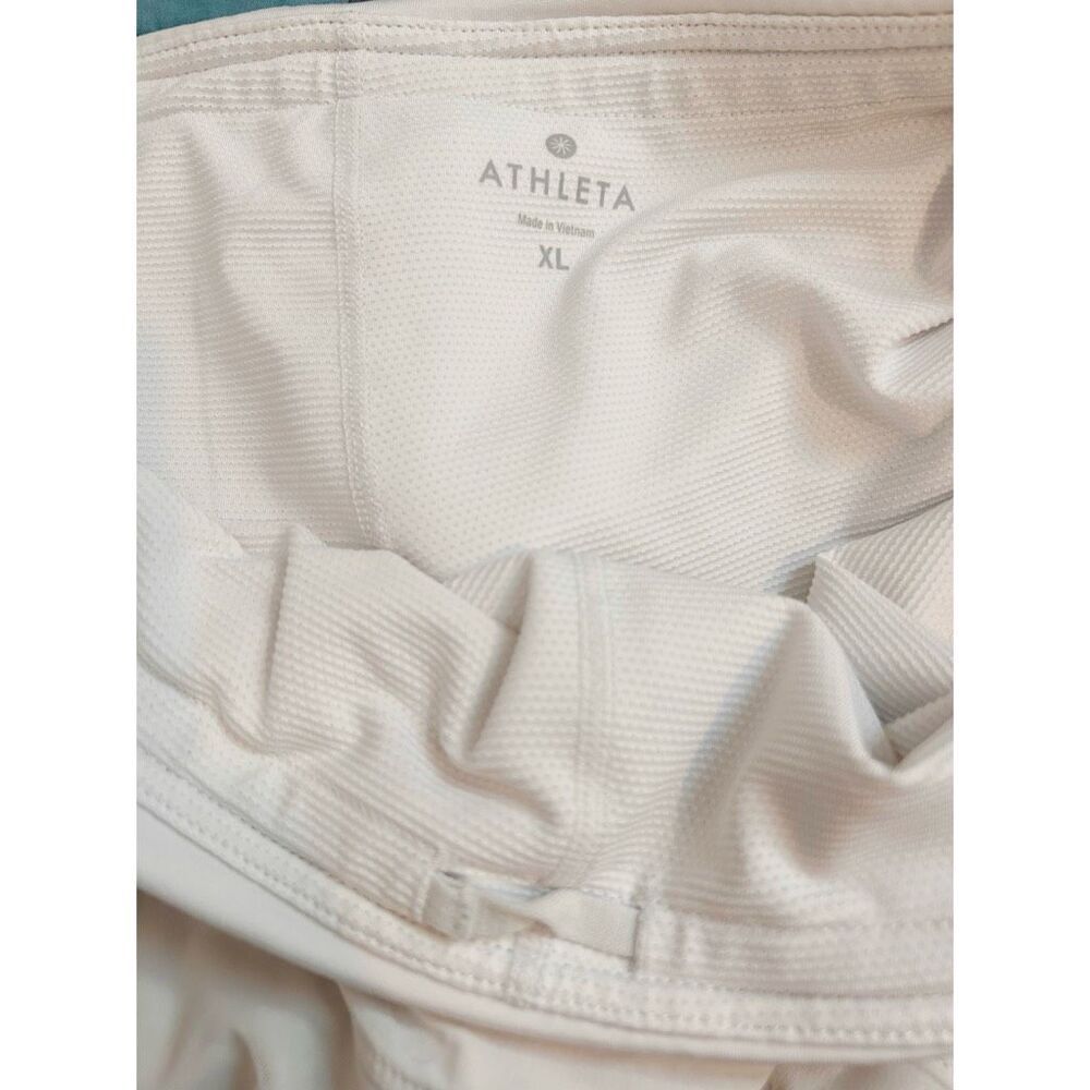 Athleta White Skort w/ Hidden Shorts Size XL - Picture 5 of 7